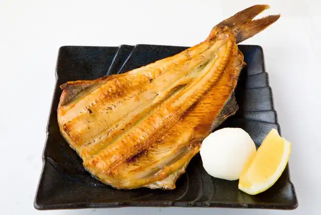 ホッケの炙り焼き